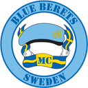Blue Berets MC Sweden logotyp